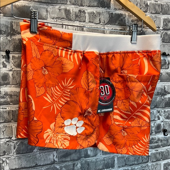NWT‎ Orange Clemson Shorts - Picture 2 of 9